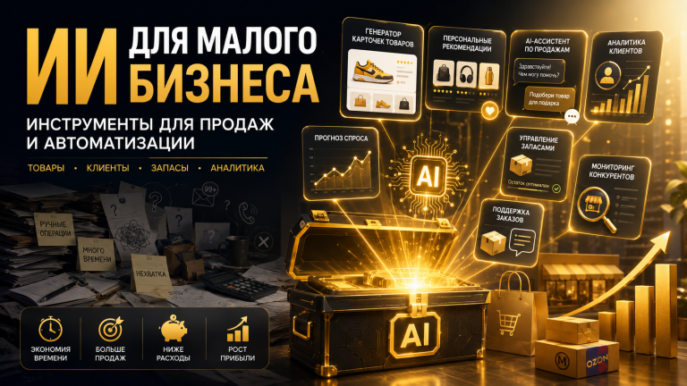 ИИ для малого бизнеса в продажах, e-commerce и автоматизации процессов