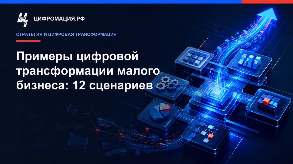 Примеры цифровой трансформации малого бизнеса: 12 сценариев