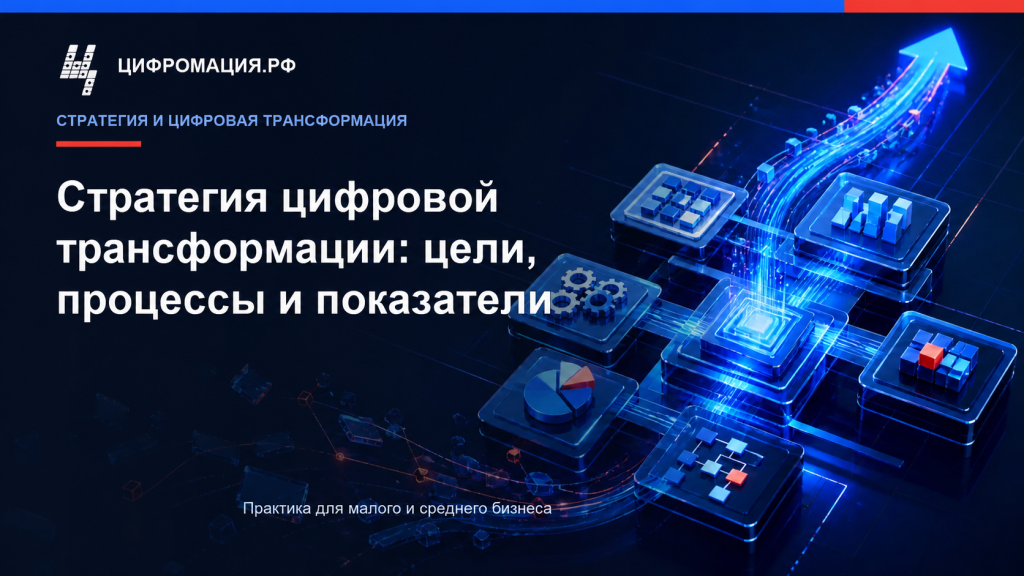 Стратегия цифровой трансформации: цели, процессы и показатели