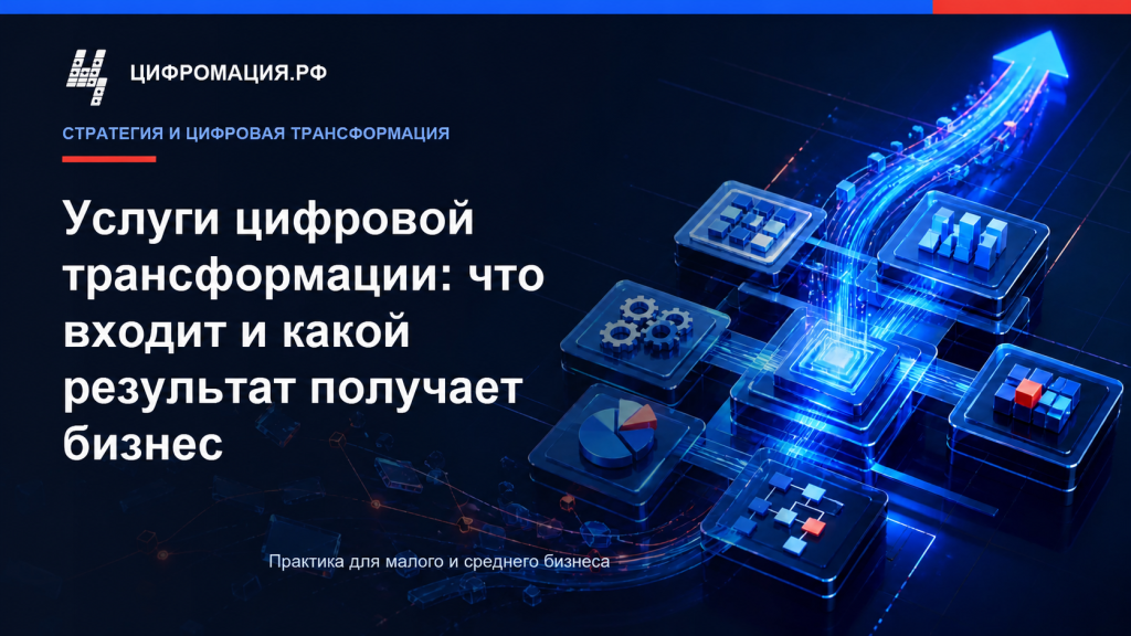 Услуги цифровой трансформации: что входит и какой результат получает бизнес