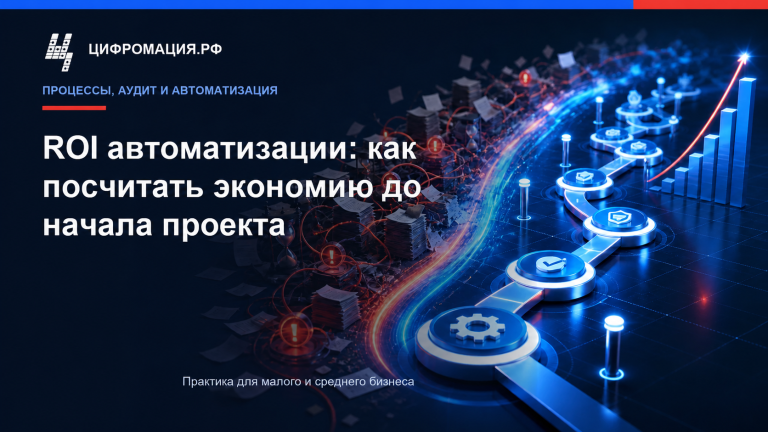 ROI автоматизации: как посчитать экономию до начала проекта