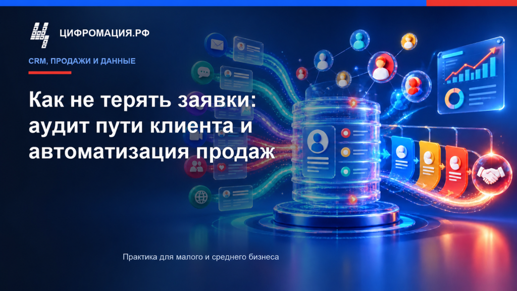 Как не терять заявки: аудит пути клиента и автоматизация продаж
