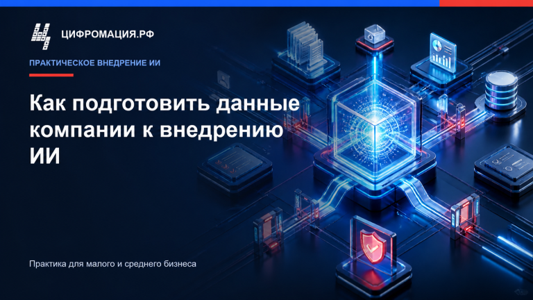 Как подготовить данные компании к внедрению ИИ