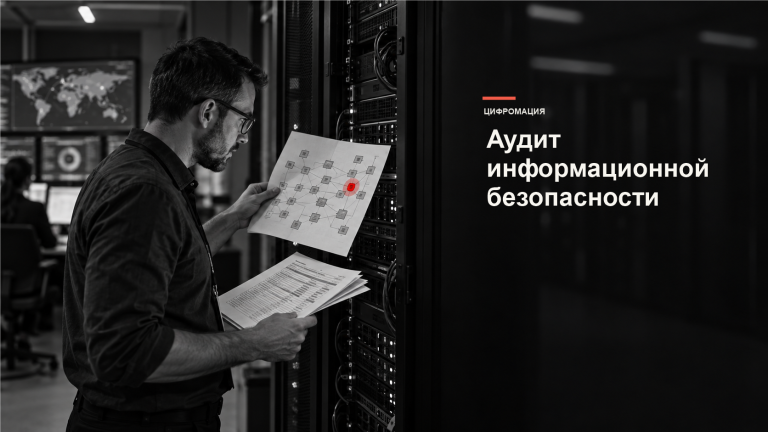 Специалист по информационной безопасности сверяет карту активов с серверным контуром и выделенным риском.